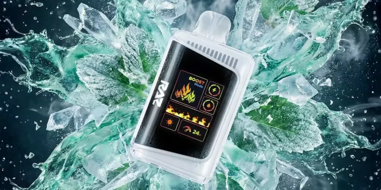 Clear Sapphire Raz Flavor Vape